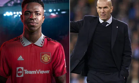 Chuyển nhượng MU 16/2: Vinicius đồng ý đến Man Utd hè 2024; Zidane báo tin vui cho Manchester United