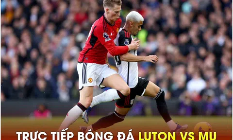 Trực tiếp bóng đá Luton vs MU, 23h30 ngày 18/2; Link xem trực tiếp Man Utd Ngoại hạng Anh trên K+