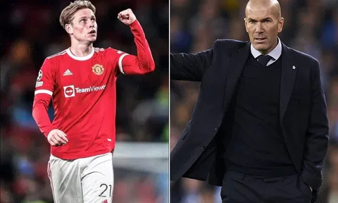Chuyển nhượng MU 20/2: De Jong đồng ý đến Manchester United; Man Utd liên hệ Zidane thay HLV Ten Hag