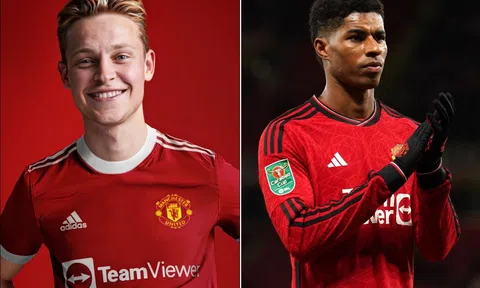 Chuyển nhượng MU 21/2: De Jong xác nhận vụ đến Man Utd; Rashford rời Manchester United hè 2024