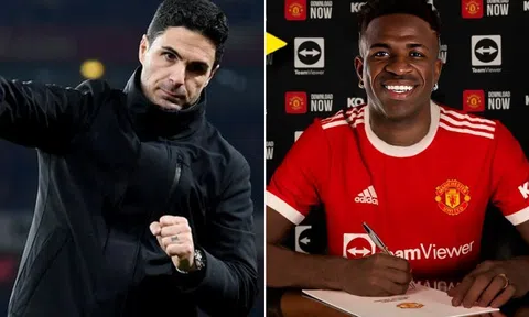 Chuyển nhượng MU 28/2: Arteta xác nhận đến Man Utd thay Ten Hag; Vinicius cập bến Manchester United?