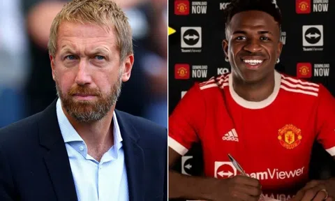 Chuyển nhượng MU 5/3: Graham Potter xác nhận đến Man Utd; Vinicius báo tin vui cho Manchester United