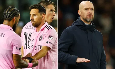 Tin bóng đá quốc tế 5/3: Sao Inter Miami chỉ đạo Messi nhận kết cục đắng; HLV Ten Hag bị 'cưa ghế'