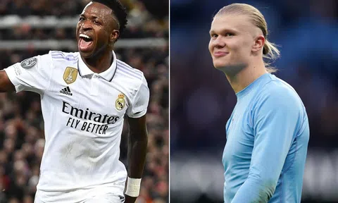 Kết quả Champions League hôm nay: Vinicius gây sốt trước ngày đến MU; Haaland lập kỷ lục vượt Mbappe