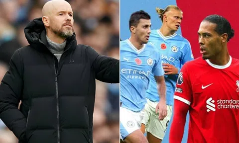 Kết quả Ngoại hạng Anh hôm nay: Vụ MU sa thải Ten Hag ngã ngũ; Man City thảm bại trước Liverpool?