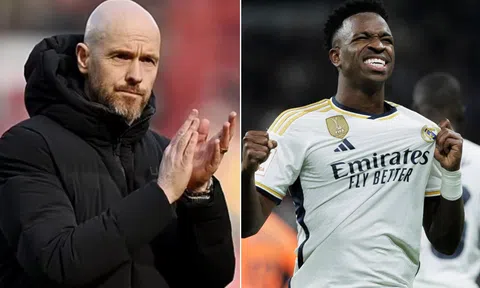 Chuyển nhượng MU 11/3: HLV Ten Hag đồng ý rời Man Utd; Vinicius trên đường tới Manchester United