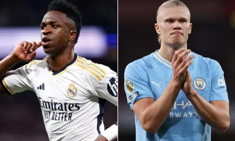 Nhận định bóng đá Real Madrid vs Man City - Tứ kết Champions League: Haaland lu mờ trước Vinicius?
