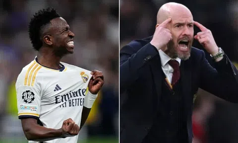 Chuyển nhượng MU 10/4: Real Madrid đồng ý bán Vinicius cho Man Utd; Man United chốt sa thải Ten Hag