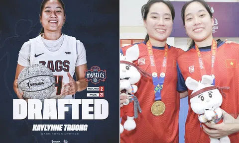 'Cô gái vàng' của Việt Nam tại SEA Games 32 được chọn tại NBA, đi vào lịch sử bóng rổ Mỹ