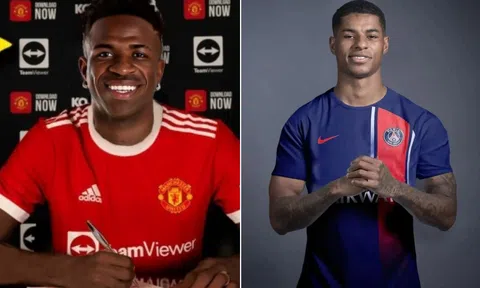 Chuyển nhượng MU 19/4: Real Madrid đồng ý để Vinicius đến Man Utd; Rashford cập bến PSG hè 2024