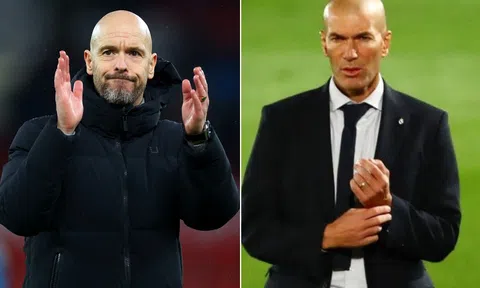 Chuyển nhượng MU 22/4: HLV Ten Hag bị Man Utd sa thải sau Cúp FA; Zidane đồng ý dẫn dắt Man United