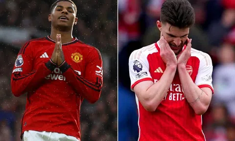 Bảng xếp hạng Ngoại hạng Anh 2023/24 mới nhất: MU hết cơ hội dự cúp châu Âu, Arsenal mất ngôi đầu?