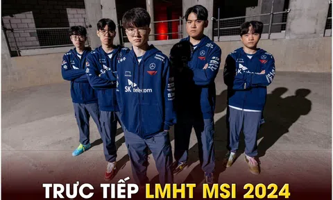 Trực tiếp LMHT MSI 2024 - Vòng khởi động: T1 ra quân, Faker gây bất ngờ