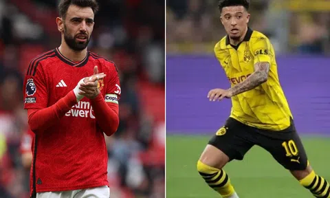 Tin chuyển nhượng trưa 2/5: Bruno Fernandes xác nhận đến Real Madrid; MU hối hận vì Jadon Sancho