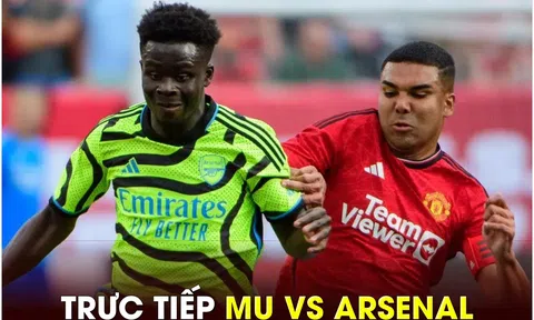 Trực tiếp bóng đá MU vs Arsenal, 22h30 ngày 12/5 - Link xem trực tiếp Ngoại hạng Anh trên K+ FULL HD