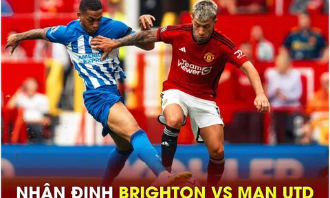 Nhận định bóng đá Brighton vs MU - Vòng 38 Ngoại hạng Anh: Dành sức đấu Man City?