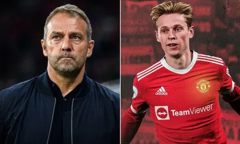 HLV Hansi Flick ra phán quyết, xong vụ De Jong cập bến MU hè 2024