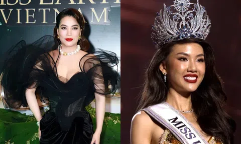 Phản ứng của Trương Ngọc Ánh khi Bùi Quỳnh Hoa vắng mặt trong Chung kết Miss Earth 2023
