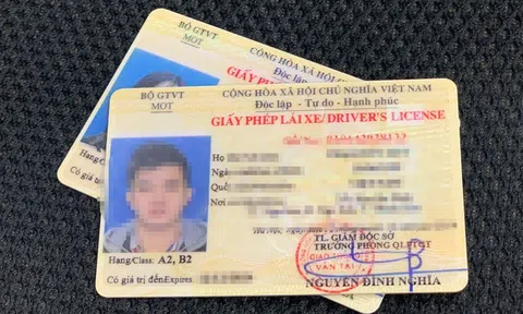 Chủ phương tiện chưa đổi giấy phép lái xe giấy sang thẻ PET có bị phạt không?