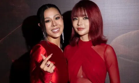 Nam Thư làm sáng tỏ tin đồn chèn ép bà xã Mạc Văn Khoa khi sải bước ở sự kiện