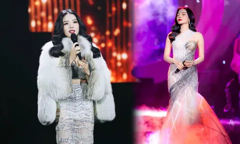 Lệ Quyên có cách xử lý gây chú ý khi đang hát live nhạc bỗng tắt ngang