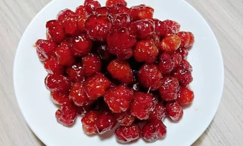 Cách làm mứt sơ ri ngon, đơn giản mà lại cực dễ làm