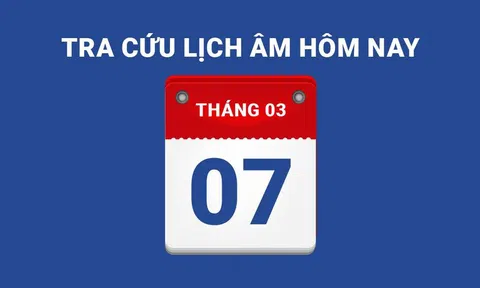 Lịch âm hôm nay 07/03 và những điều cấm kỵ