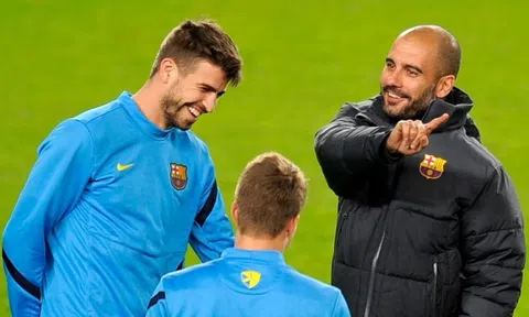Gerard Pique tung tin Pep sẽ trở lại Barcelona