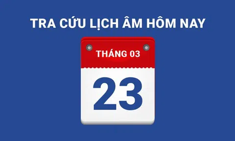 Lịch âm hôm nay 23/03 và những điều cấm kỵ