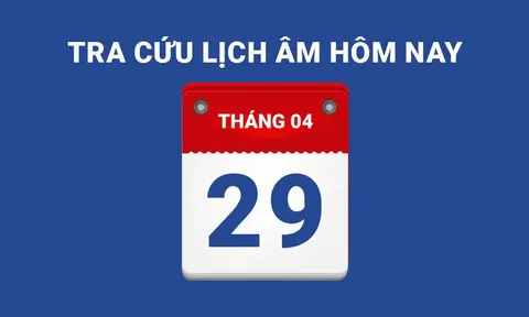 Lịch âm hôm nay 29/04 và những điều cấm kỵ