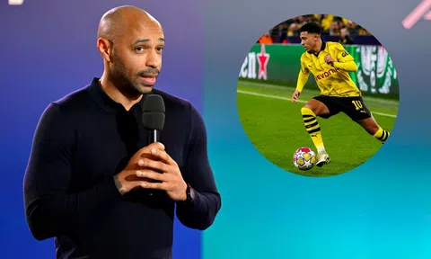 Thierry Henry gửi thông điệp đặc biệt tới Sancho sau trận bán kết C1