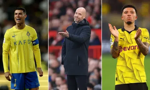Ronaldo và Sancho tỏa sáng, Ten Hag nhận về 'cơn mưa gạch đá'
