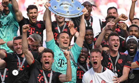 Câu chuyện về kỷ lục 11 năm vô địch Bundesliga của Bayern Munich