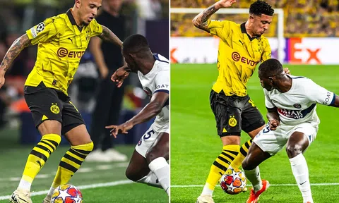 Borussia Dortmund bay trên đôi cánh của Jadon Sancho