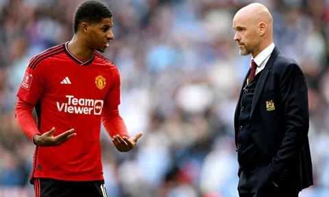 Xung đột với Ten Hag, Rashford đàm phán chuyện đi-ở cùng giới chủ MU