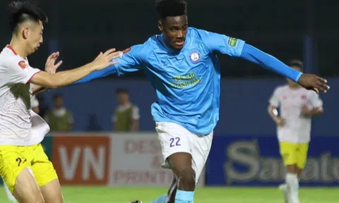 VIDEO: Thua đậm Hải Phòng, Khánh Hòa tiếp tục đội sổ BXH