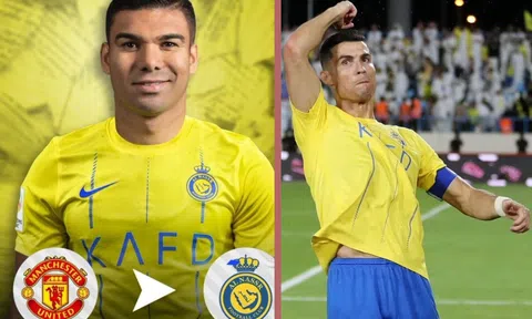 Ronaldo lần đầu nói về việc tái ngộ Casemiro tại Al Nassr