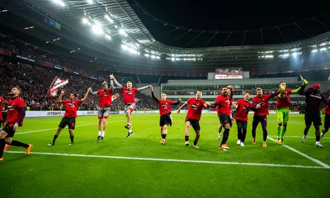 Leverkusen và những con số ấn tượng ở mùa giải này