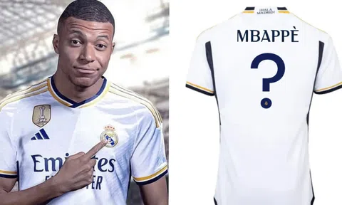 Xong! Lộ luôn số áo huyền thoại của Mbappe tại Real