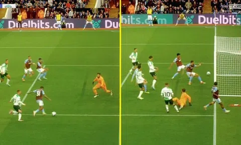 Chuyên gia choáng váng với pha bỏ lỡ khó tin của sao Aston Villa