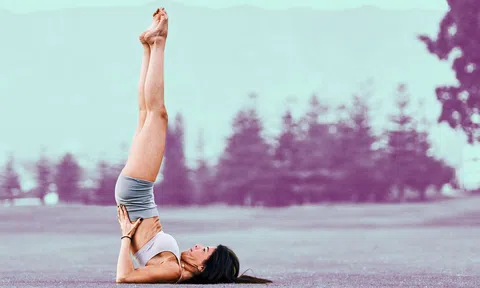 Tư thế yoga đẹp, nhìn 1 lần đủ mê mẩn phải tập ngay