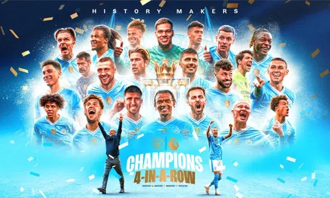 Man City nhận làn sóng chỉ trích khi vừa đi vào lịch sử Ngoại hạng Anh