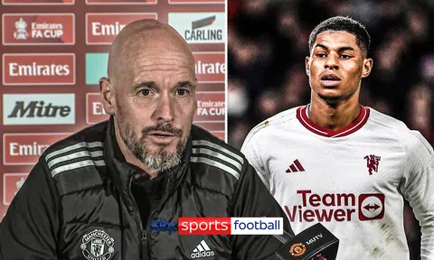 Ten Hag ủng hộ Rashford lấy việc bị ĐT Anh gạch tên làm 'nhiên liệu'