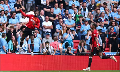 Tiếp bước Ronaldo, Garnacho và Mainoo ghi tên vào lịch sử chung kết FA Cup