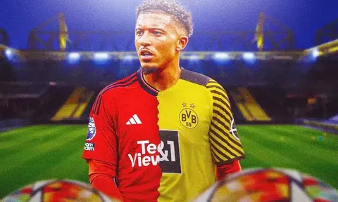 Thua chung kết C1 với Dortmund, Sancho khăn gói trở lại MU?