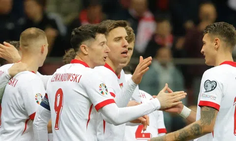 Đội hình ĐT Ba Lan mạnh nhất dự Euro 2024: Thủ lĩnh Lewandowski