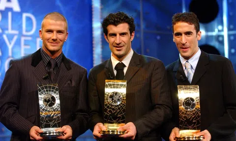 ON THIS DAY: Thua sát nút Figo, Beckham hụt giải cầu thủ số 1 thế giới gây tranh cãi