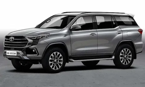 Toyota Fortuner thế hệ mới với động cơ hybrid chuẩn bị thách thức Ford Everest và Hyundai Santa Fe