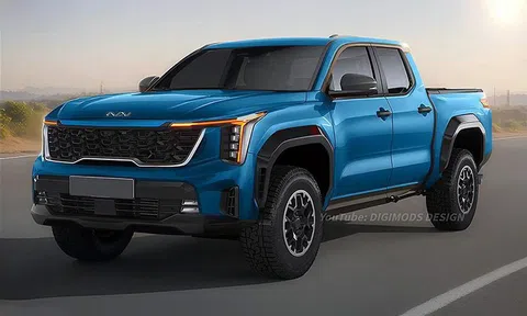 Lộ diện ‘chiến thần’ bán tải của KIA: Đẹp đến nao lòng, có thể chấm dứt sự thống trị của Ford Ranger