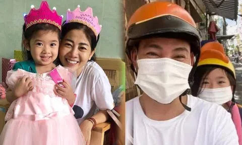Phùng Ngọc Huy làm điều ý nghĩa cho con gái Lavie sau khi trở về Việt Nam